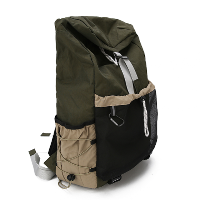 Outdoor traveling drawstring tourist bag sport travel bag climbing lightweight backpack