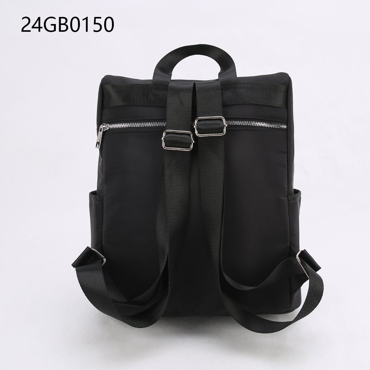 Custom logo Luxury nylon leather backpack high quality casual travel large capacity backpack for women