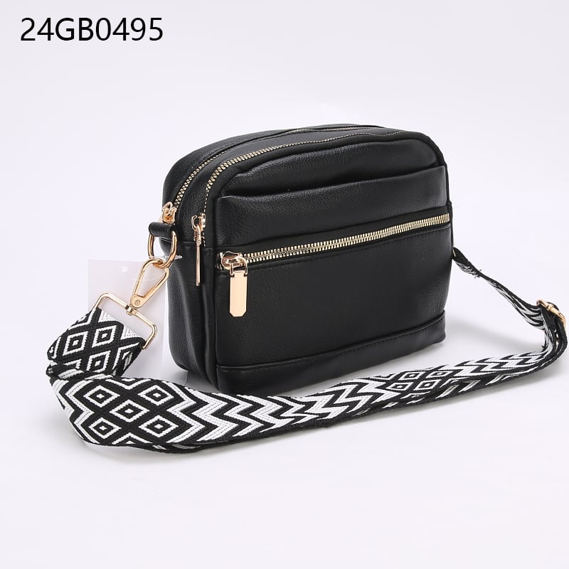 Custom stylish mini crossbody sling bag long single strap shoulder bag for men women lady shoulder messenger bag