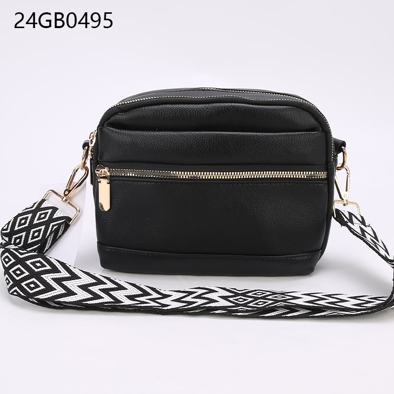 Custom stylish mini crossbody sling bag long single strap shoulder bag for men women lady shoulder messenger bag