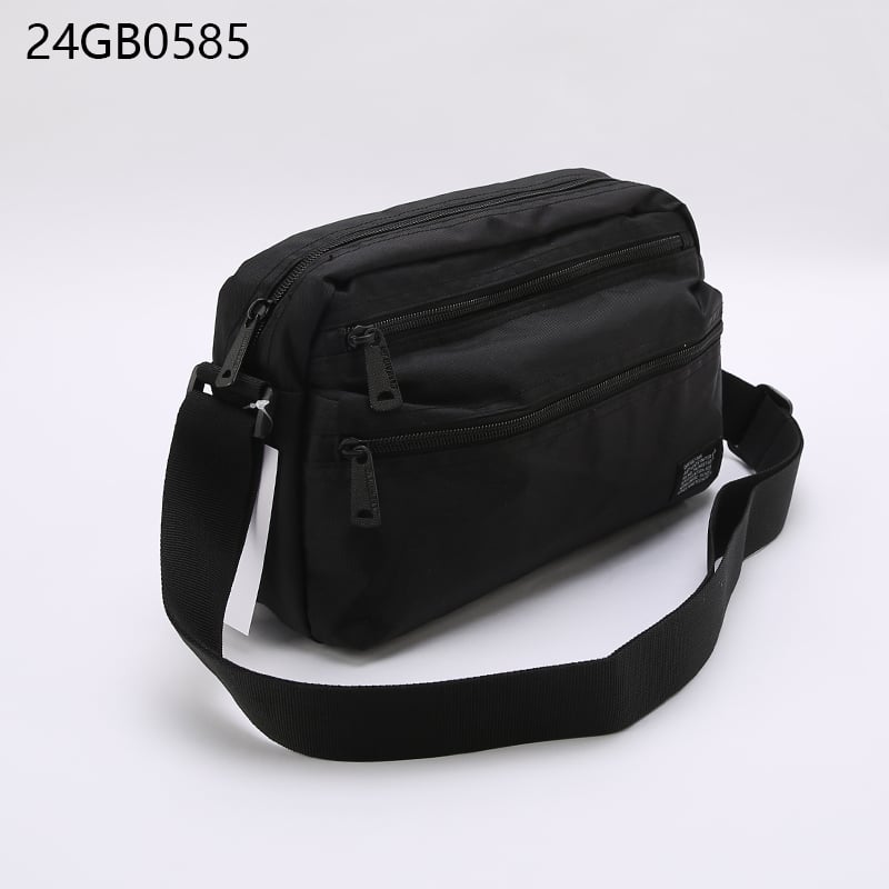 Men's waist bag with long shoulder strap