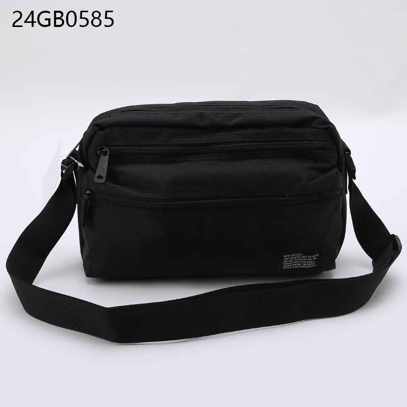 Men's waist bag with long shoulder strap