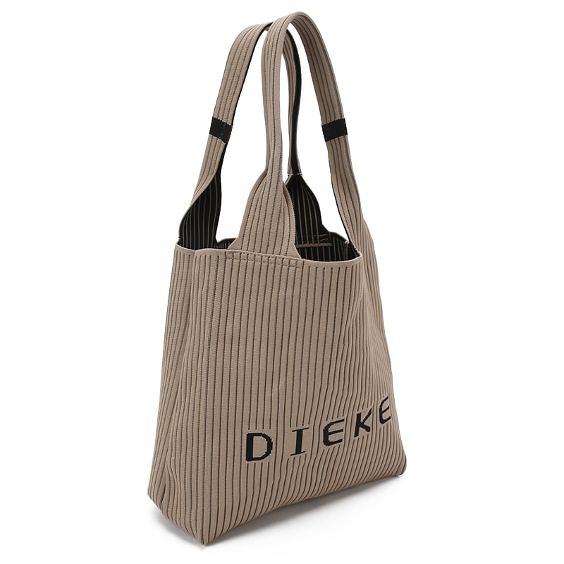 Large capacity women flyknit canvas tote shoulder bag