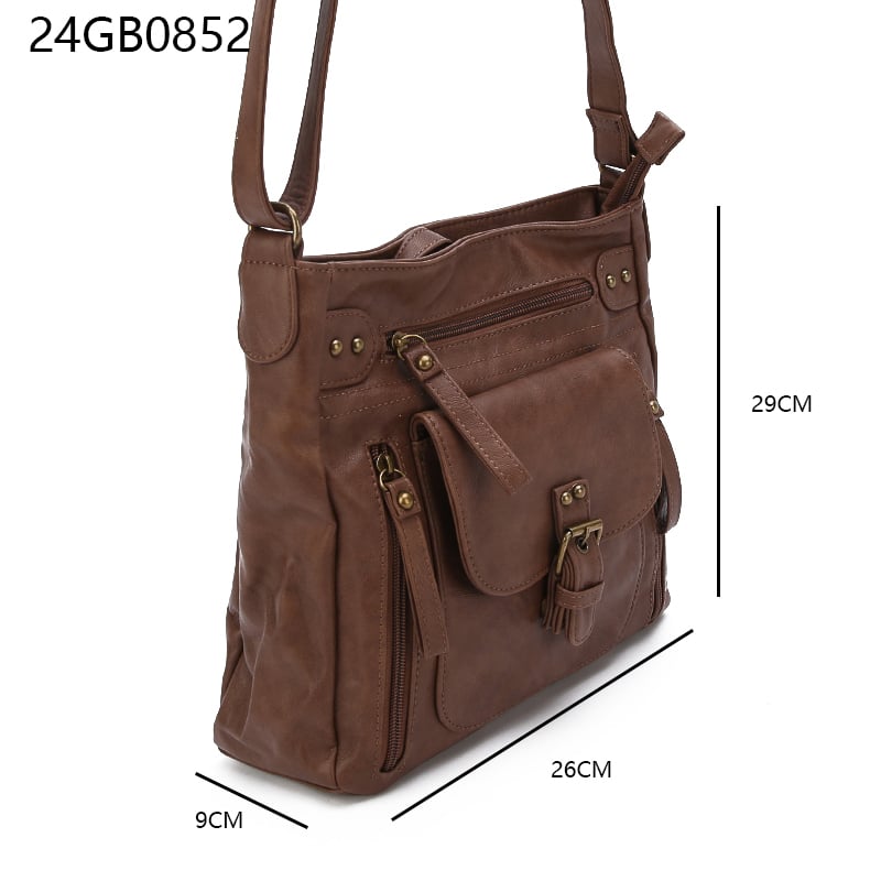 The new fashion ladies vertical niche design washing water trend pu hand-held single shoulder crossbody small square bag