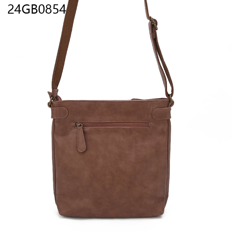 Woman popular vintage style saddle bag premium sense niche design fashion trend leisure small square shoulder ladies bag