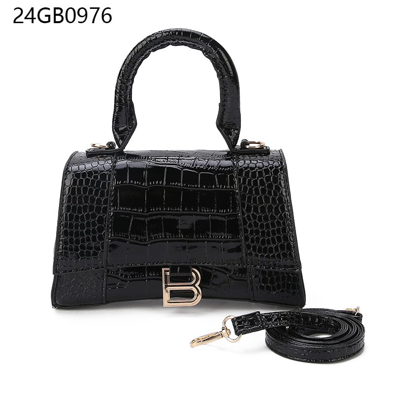 Ladies designer bags square crocodile pattern womens handbags and purses PU fashion rhomboid lattice bag women