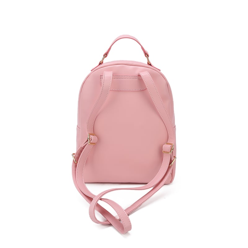 Fashion backpack bag for girls ladies cute travel casual daily custom small women's school backpack with transparent window