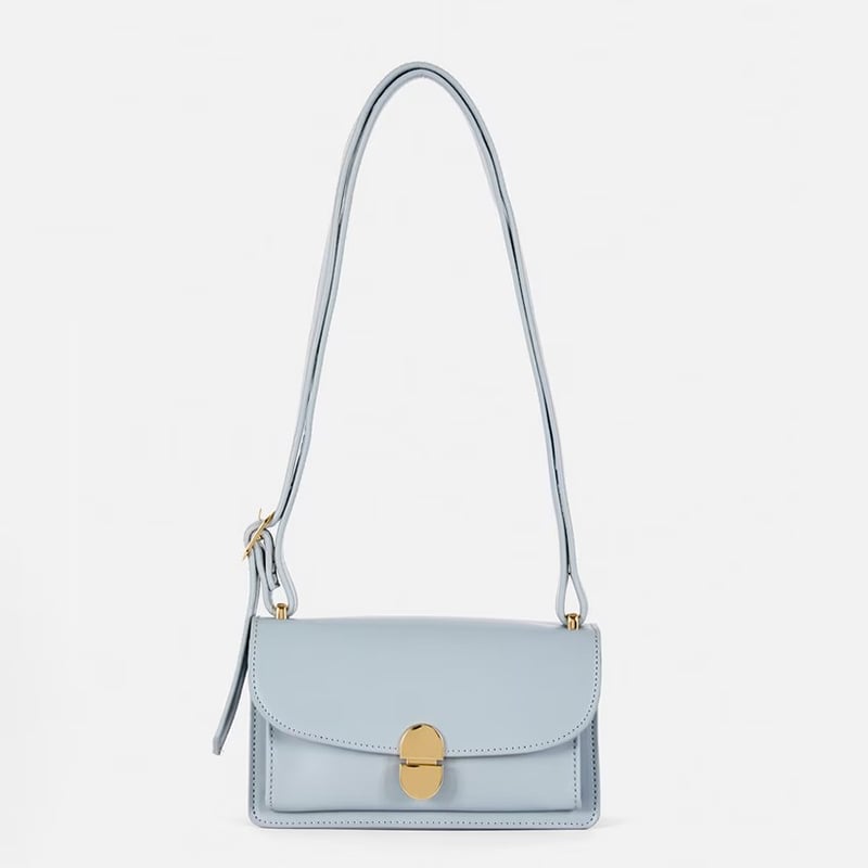 Mini lock crossbody bag