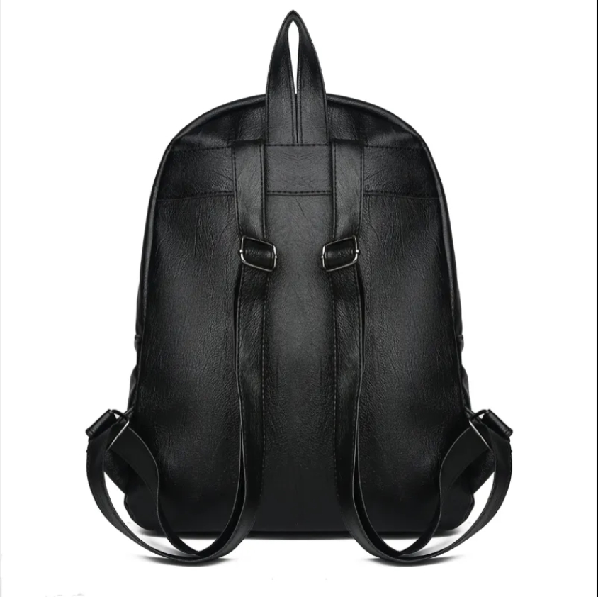 Wholesale women pu leather backpack custom fashion stock lady backpack for girls