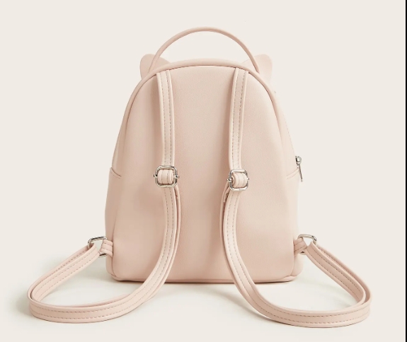 Pu leather bag fashion outdoor summer lady backpack hot selling wholesale women custom kid metal zippers for sports bags