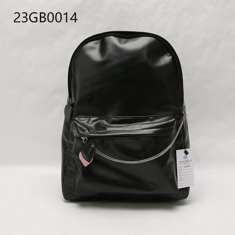 Stylish faux leather back pack