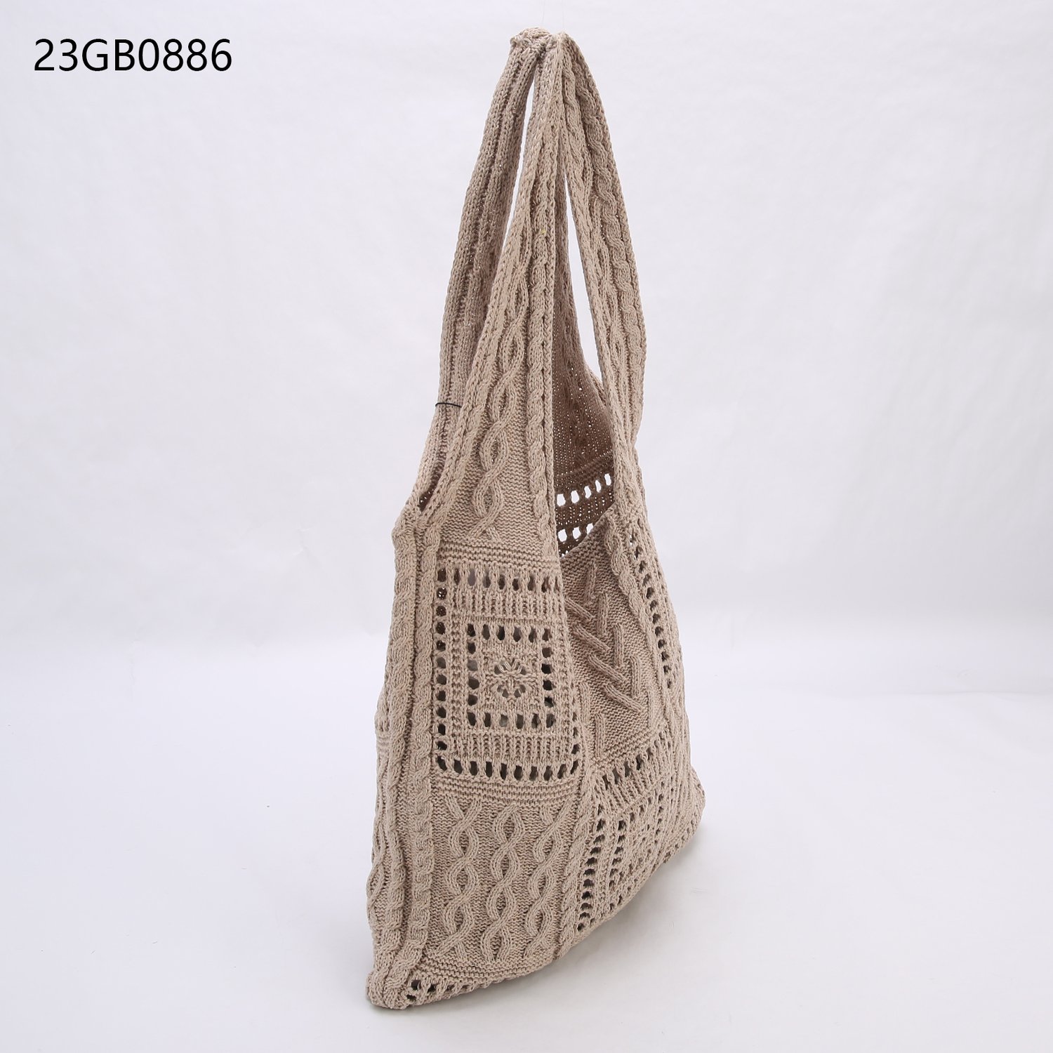 Autumn and winter leisure fashion bag women's new korean edition fashion weaving feel handbill of ladle shoulder cross bag