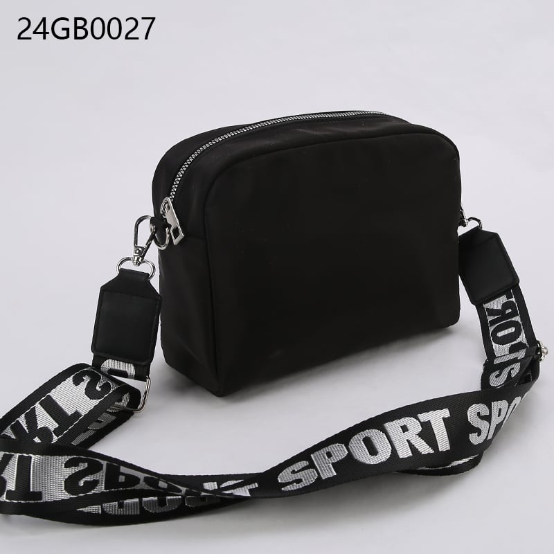 Wholesale women small shoulder purse and handbag luxury designer nylon crossbody bags with waist bag