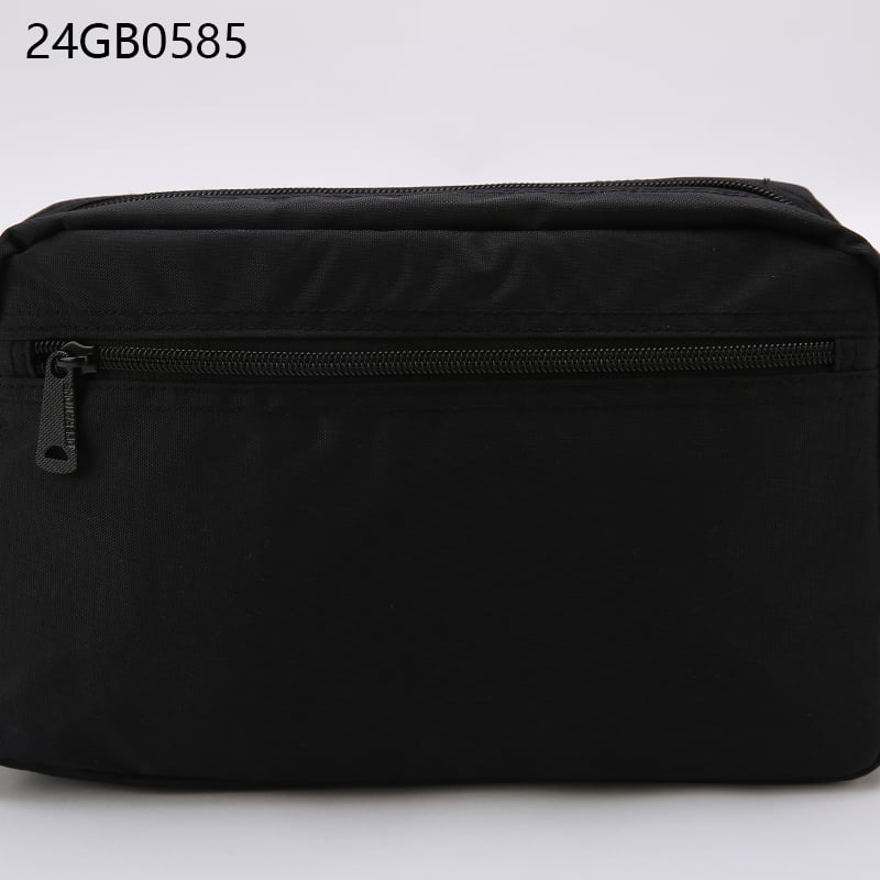 Men's waist bag with long shoulder strap