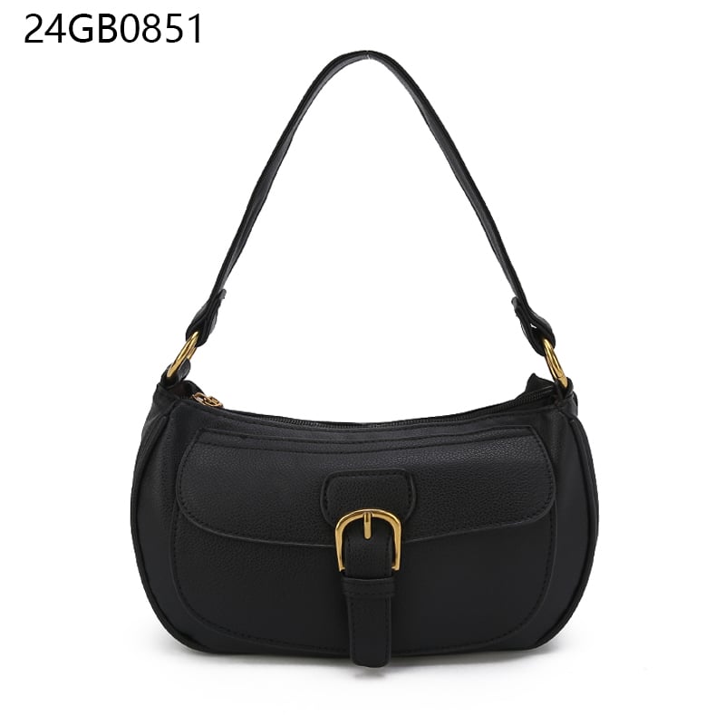 Simple casual women's bag versatile fashion trend solid color hand-held underarm women's bag