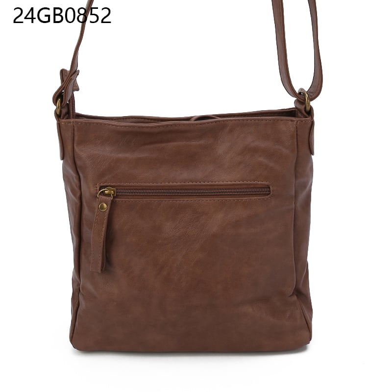 The new fashion ladies vertical niche design washing water trend pu hand-held single shoulder crossbody small square bag