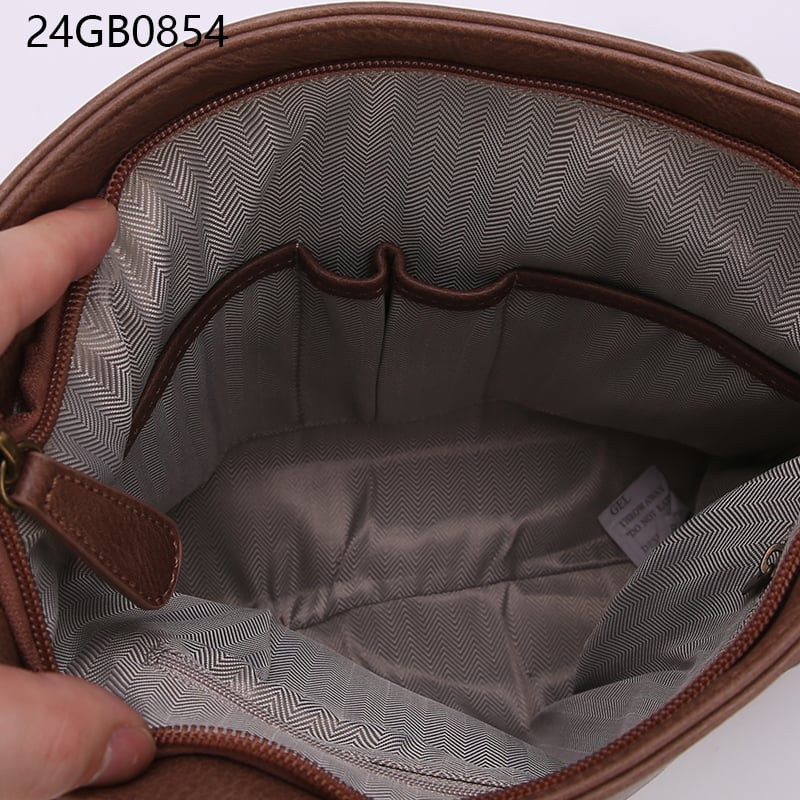 Woman popular vintage style saddle bag premium sense niche design fashion trend leisure small square shoulder ladies bag