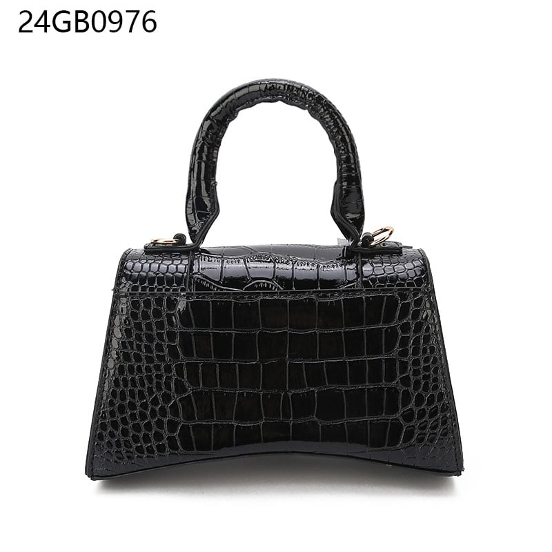 Ladies designer bags square crocodile pattern womens handbags and purses PU fashion rhomboid lattice bag women