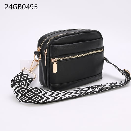 Custom stylish mini crossbody sling bag long single strap shoulder bag for men women lady shoulder messenger bag