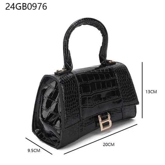 Ladies designer bags square crocodile pattern womens handbags and purses PU fashion rhomboid lattice bag women