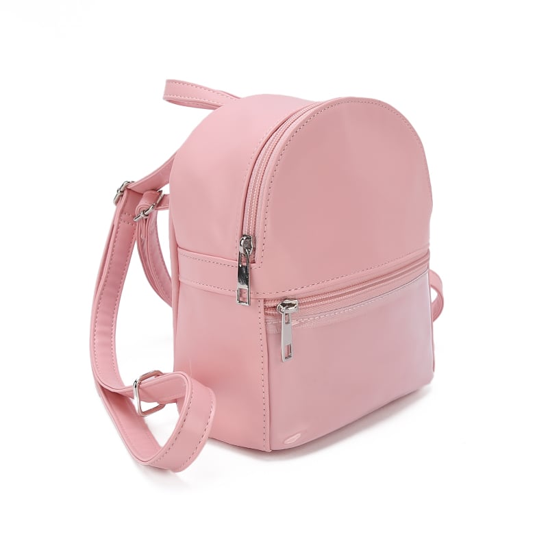 Fashion mini backpack bag for girls ladies cute travel casual daily custom small women's school backpack with transparent w